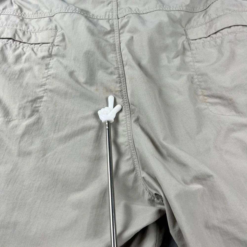 Simms COR3 Men's Fishing Shorts Stone Beige Nylon Cargo Hiking Size Large